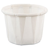 Paper Portion Cups, 2 Oz, White, 250-bag, 20 Bags-carton