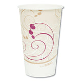 Dart® Paper Hot Cups In Symphony Design, 16 Oz, Beige, 1,000-carton freeshipping - TVN Wholesale 