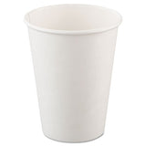 Polycoated Hot Paper Cups, 16 Oz, White, 50 Sleeve, 20 Sleeves-carton