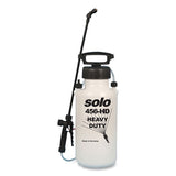 Solo® 450 Professional Series Heavy-duty Handheld Sprayer, 2.25 Gal, 48" Hose, 28" Wand, Translucent White-black freeshipping - TVN Wholesale 