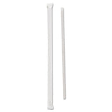 Dart® Jumbo Straws, 7.75", Polypropylene, Translucent, 250-pack, 50 Packs-carton freeshipping - TVN Wholesale 