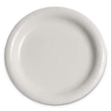 Dart® Bare Eco-forward Clay-coated Paper Dinnerware, Plate, 9" Dia, White, 500-carton freeshipping - TVN Wholesale 