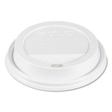 Traveler Cappuccino Style Dome Lid, Fits 10 Oz Cups, White, 300-carton