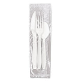 Dart® Reliance Mediumweight Cutlery Kit, Knife-fork-spoon-salt-pepper-napkin, Black, 250 Kits-carton freeshipping - TVN Wholesale 