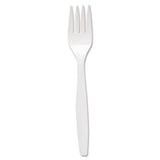 Dart® Regal Mediumweight Cutlery, Full-size, Teaspoon, White, 1000-carton freeshipping - TVN Wholesale 
