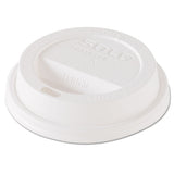 Traveler Dome Hot Cup Lid, Fits 8 Oz Cups, White, 100-pack, 10 Packs-carton