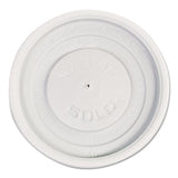 Polystyrene Vented Hot Cup Lids, Fits 4 Oz Cups, White, 100-pack, 10 Packs-carton