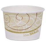 Dart® Single Poly Paper Containers, 16 Oz, 4.5" Diameter X 3.2"h, Symphony Theme, 500-carton freeshipping - TVN Wholesale 