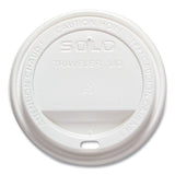 Dart® Cappuccino Dome Sipper Lids, Fits 10 Oz To 24 Oz Cups, White, Polystyrene, 500-carton freeshipping - TVN Wholesale 