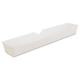 SCT® Hot Dog Tray, 10.25 X 1.5 X 1.25, White, 500-carton freeshipping - TVN Wholesale 