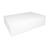 Tuck-top Bakery Boxes, 9 X 9 X 4, White, 200-carton