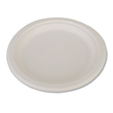 SCT® Champware Heavyweight Bagasse Dinnerware, Plate, 9" Dia, White, 500-carton freeshipping - TVN Wholesale 