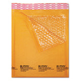 Sealed Air Jiffylite Self-seal Bubble Mailer, #000, Barrier Bubble Lining, Self-adhesive Closure, 4 X 8, Golden Yellow Kraft, 250-carton freeshipping - TVN Wholesale 