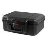 Sentry® Safe 1200 Series Fire Chest, 0.18 Cu Ft, 14.3w X 11.2d X 6.1h, Black freeshipping - TVN Wholesale 