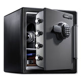 Sentry® Safe Fire-safe With Digital Keypad Access, 1.23 Cu Ft, 16.38w X 19.38d X 17.88h, Gunmetal freeshipping - TVN Wholesale 