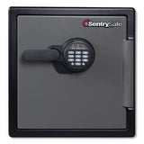 Sentry® Safe Fire-safe With Digital Keypad Access, 1.23 Cu Ft, 16.38w X 19.38d X 17.88h, Gunmetal freeshipping - TVN Wholesale 