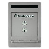 Sentry® Safe Uc025k Safe, 0.23 Cu Ft, 6 X 12.3 X 8.5, Silver freeshipping - TVN Wholesale 