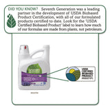 Seventh Generation® Natural Liquid Laundry Detergent, Lavender-blue Eucalyptus, 99 Loads,150 Oz,4-ct freeshipping - TVN Wholesale 