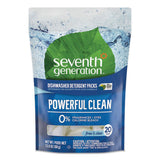 Seventh Generation® Natural Dishwasher Detergent Concentrated Packs, 20-pack, 12 Packs-carton freeshipping - TVN Wholesale 