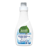 Seventh Generation® Natural Liquid Fabric Softener, Free And Clear-unscented 32 Oz Bottle freeshipping - TVN Wholesale 