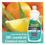 Seventh Generation® Natural Dishwashing Liquid, Ultra Power Plus, Fresh Citrus, 22 Oz Bottle, 12-ct freeshipping - TVN Wholesale 