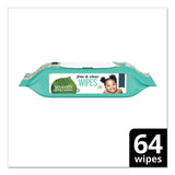 Seventh Generation® Free And Clear Baby Wipes, Unscented, White, 64-pack freeshipping - TVN Wholesale 