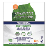 Seventh Generation® Professional Disinfecting Multi-surface Wipes, 8 X 7, Lemongrass Citrus, 70-canister freeshipping - TVN Wholesale 