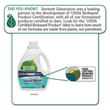 Seventh Generation® Natural Liquid Laundry Detergent, Ultra Power Plus, Fresh, 54 Loads, 95 Oz, 4-ct freeshipping - TVN Wholesale 