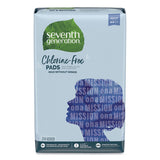 Seventh Generation® Chlorine-free Maxi Pads, Regular, 24-pack, 6 Packs-carton freeshipping - TVN Wholesale 