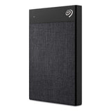 Backup Plus Ultra Touch External Hard Drive, 1 Tb, Usb 2.0-3.0, Black