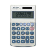 Sharp® El240sb Handheld Business Calculator, 8-digit Lcd freeshipping - TVN Wholesale 