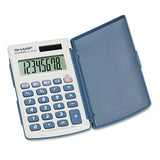 Sharp® El-243sb Solar Pocket Calculator, 8-digit Lcd freeshipping - TVN Wholesale 