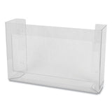 San Jamar® Clear Plexiglas Disposable Glove Dispenser, Three-box, 18w X 3 3-4d X 10h freeshipping - TVN Wholesale 