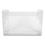 San Jamar® Clear Plexiglas Disposable Glove Dispenser, Three-box, 18w X 3 3-4d X 10h freeshipping - TVN Wholesale 