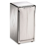 San Jamar® Tabletop Napkin Dispenser, Tall Fold, 3 3-4 X 4 X 7 1-2, Capacity: 150, Chrome freeshipping - TVN Wholesale 