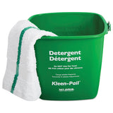 San Jamar® Kleen-pail, 6qt, Plastic, Green, 12-carton freeshipping - TVN Wholesale 
