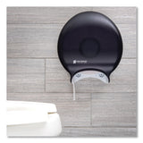 San Jamar® Single-roll Jumbo Bath Tissue Dispenser, 10 1-4 X 5 5-8 X 12, Black Pearl freeshipping - TVN Wholesale 