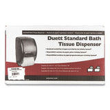 San Jamar® Duett Standard Bath Tissue Dispenser, 2 Roll, 7 1-2w X 7d X 12 3-4h, Black Pearl freeshipping - TVN Wholesale 
