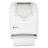 San Jamar® Tear-n-dry Touchless Roll Towel Dispenser, 16.75 X 10 X 12.5, White-clear freeshipping - TVN Wholesale 