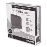 San Jamar® Ultrafold Fusion C-fold And Multifold Towel Dispenser, 11.5 X 5.5 X 11.5, Black freeshipping - TVN Wholesale 