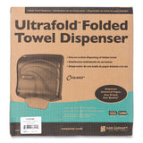 San Jamar® Ultrafold Towel Dispenser, 11.5 X 6 X 11.5, Black Pearl freeshipping - TVN Wholesale 