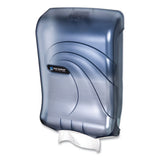 San Jamar® Ultrafold Multifold-c-fold Towel Dispenser, Oceans, 11.75 X 6.25 X 18, Arctic Blue freeshipping - TVN Wholesale 