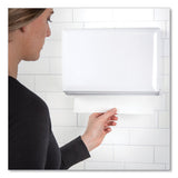 San Jamar® Singlefold Paper Towel Dispenser, 10.75 X 6 X 7.5, White freeshipping - TVN Wholesale 