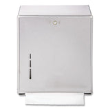 San Jamar® C-fold-multifold Towel Dispenser, 11.38 X 4 X 14.75, Stainless Steel freeshipping - TVN Wholesale 