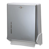 San Jamar® True Fold C-fold-multifold Paper Towel Dispenser, 11.63 X 5 X 14.5, Chrome freeshipping - TVN Wholesale 