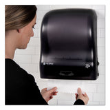 San Jamar® Simplicity Mechanical Roll Towel Dispenser, 15.25 X 13 X 10.25, Black freeshipping - TVN Wholesale 