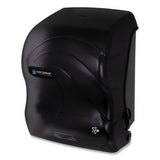 San Jamar® Simplicity Mechanical Roll Dispenser, 12.38 X 9.5 X 14.63, Black Pearl freeshipping - TVN Wholesale 
