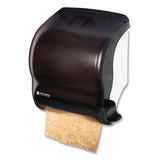 San Jamar® Element Lever Roll Towel Dispenser, Classic, 12.5 X 8.5 X 12.75, Black Pearl freeshipping - TVN Wholesale 