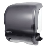 San Jamar® Element Lever Roll Towel Dispenser, Classic, 12.5 X 8.5 X 12.75, Black Pearl freeshipping - TVN Wholesale 