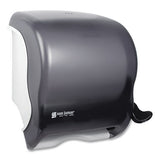 San Jamar® Element Lever Roll Towel Dispenser, Classic, 12.5 X 8.5 X 12.75, Black Pearl freeshipping - TVN Wholesale 